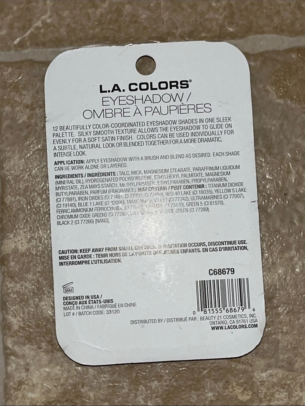 L.A. Colors compact 12